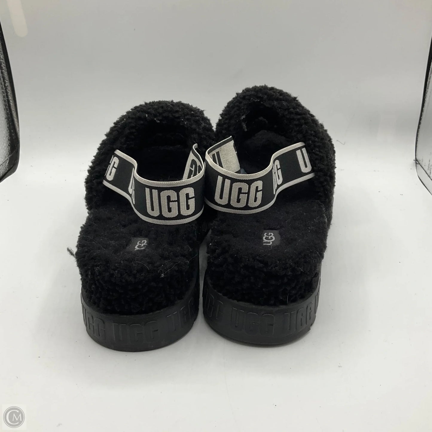 Sandals Designer By Ugg In Black, Size: 9