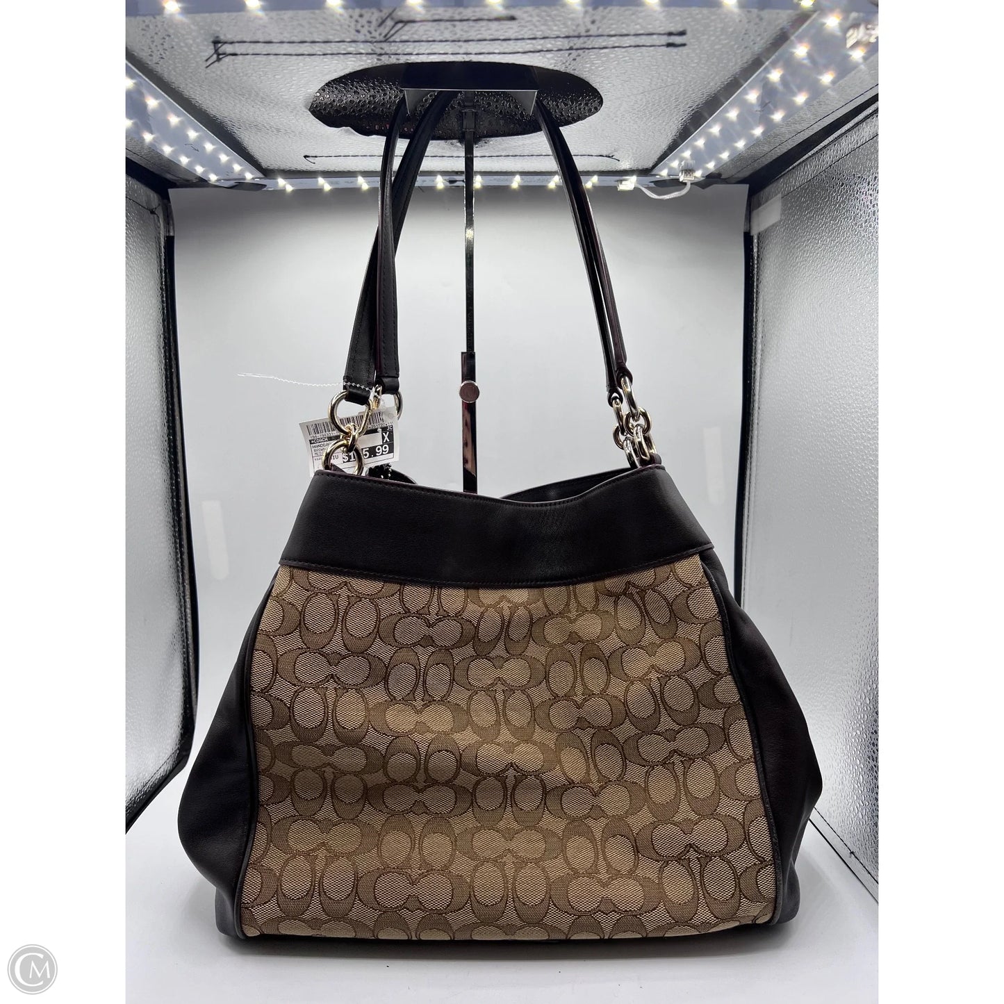 Handbag Designer By Coach, Size: Medium