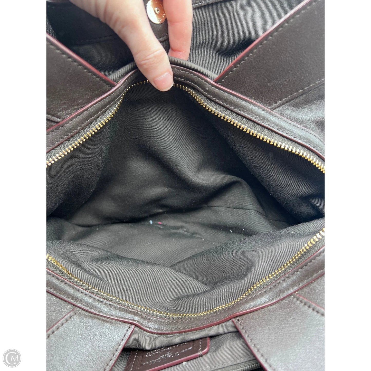 Handbag Designer By Coach, Size: Medium