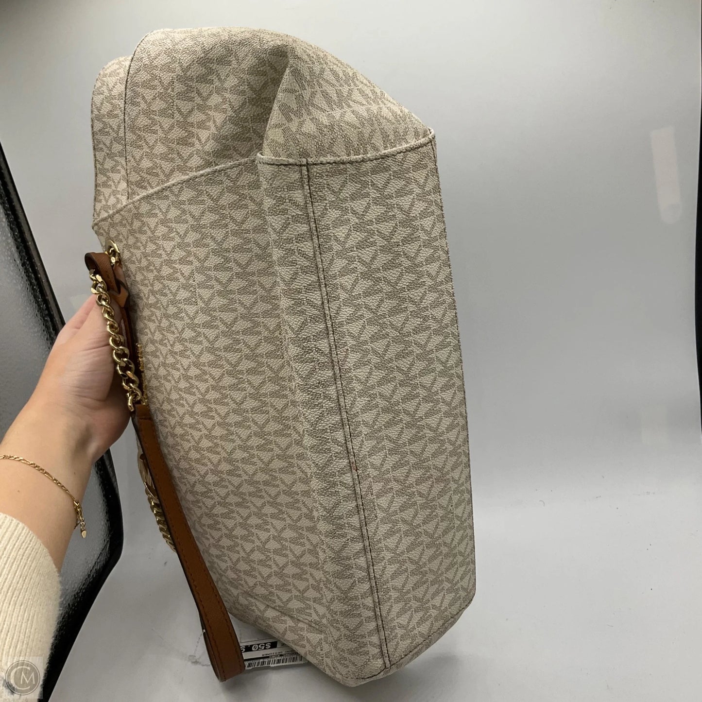 Handbag Designer By Michael Kors, Size: Large