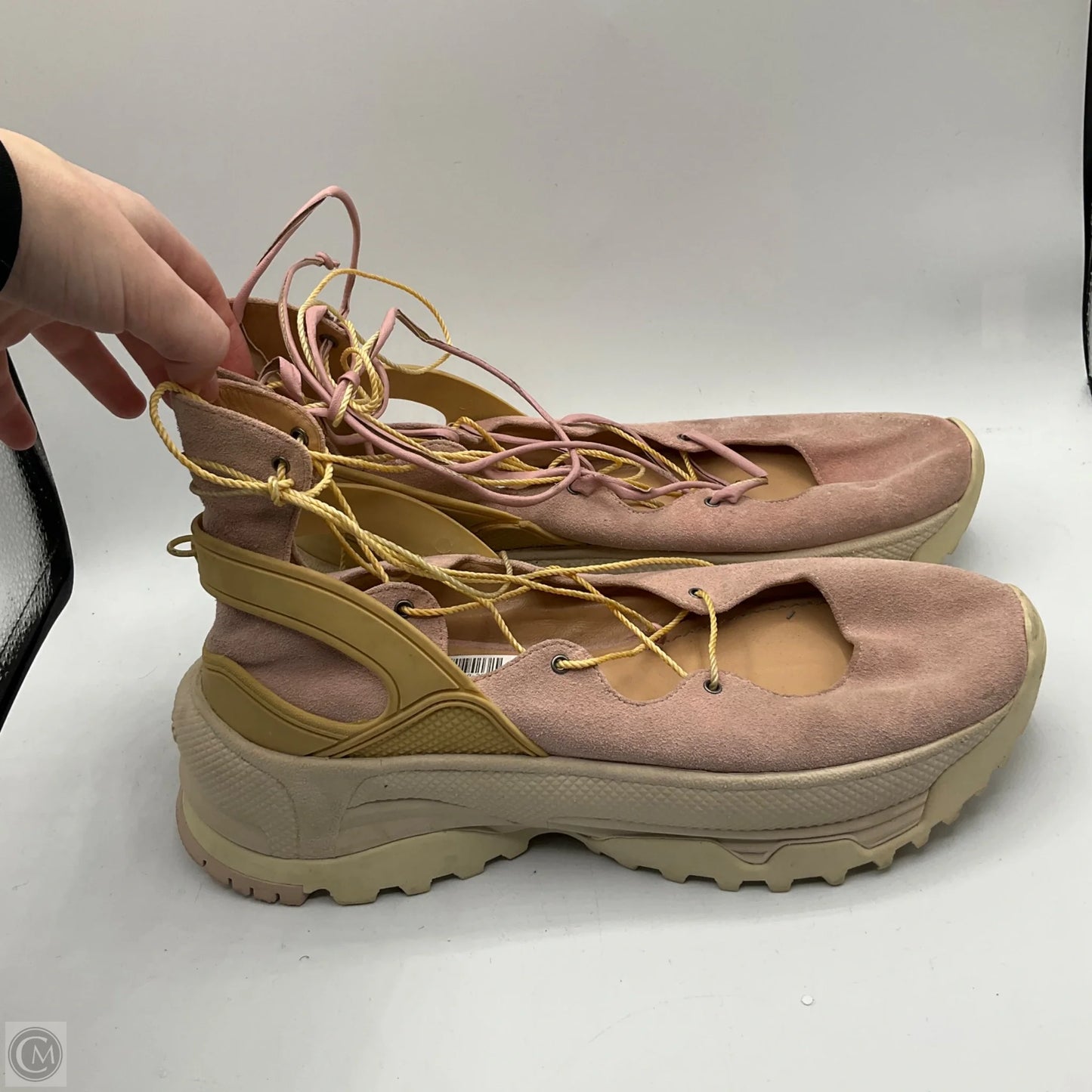 Shoes Designer By Coach In Pink, Size: 8.5