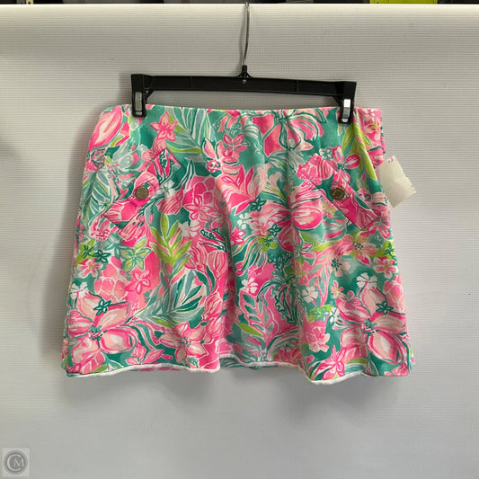 Skort Designer By Lilly Pulitzer In Multi-colored, Size: M