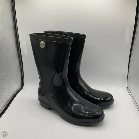 Boots Rain By Ugg In Black, Size: 8