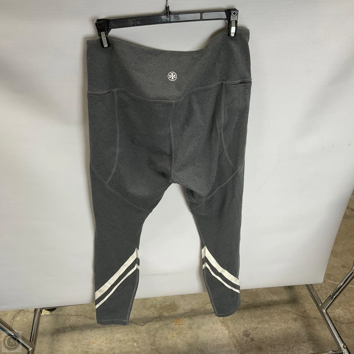 Pants Designer By Tory Burch In Grey, Size: L