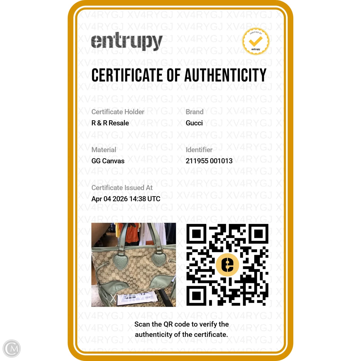 Handbag Luxury Designer By Gucci, Size: Medium