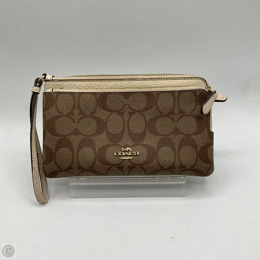 Wristlet Designer By Coach, Size: Medium