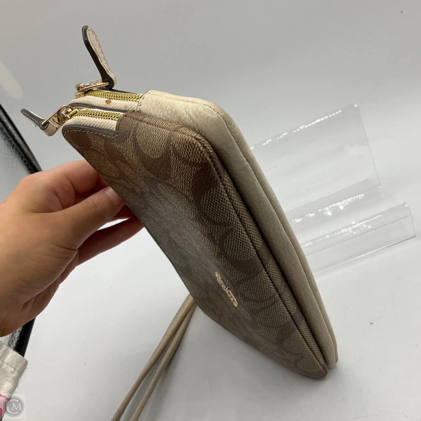 Wristlet Designer By Coach, Size: Medium