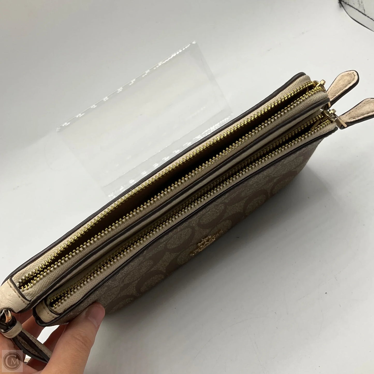 Wristlet Designer By Coach, Size: Medium