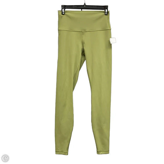 Athletic Leggings By Lululemon In Green, Size: 6