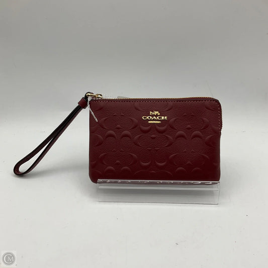 Wristlet Designer By Coach, Size: Small
