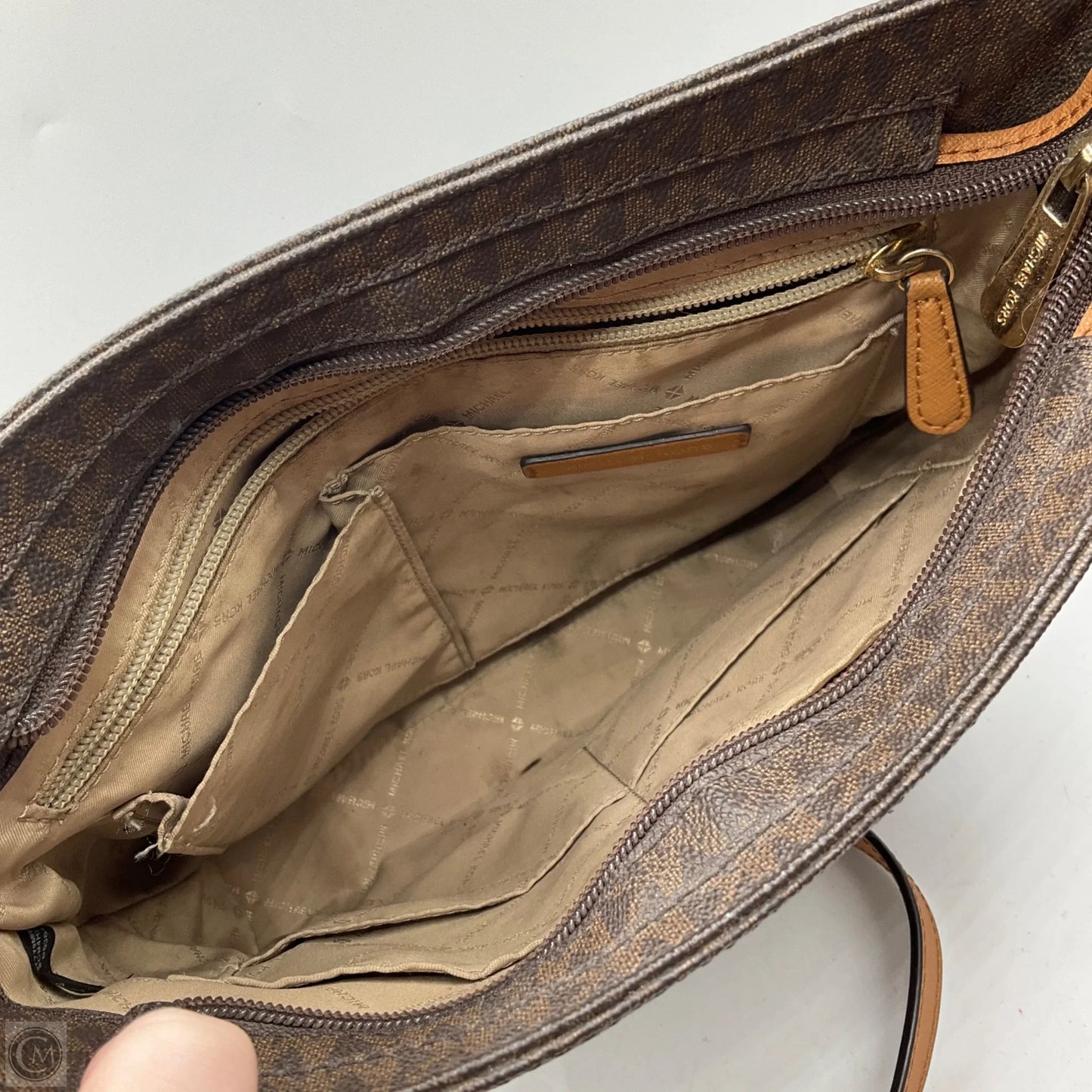 Crossbody Designer By Michael Kors, Size: Medium