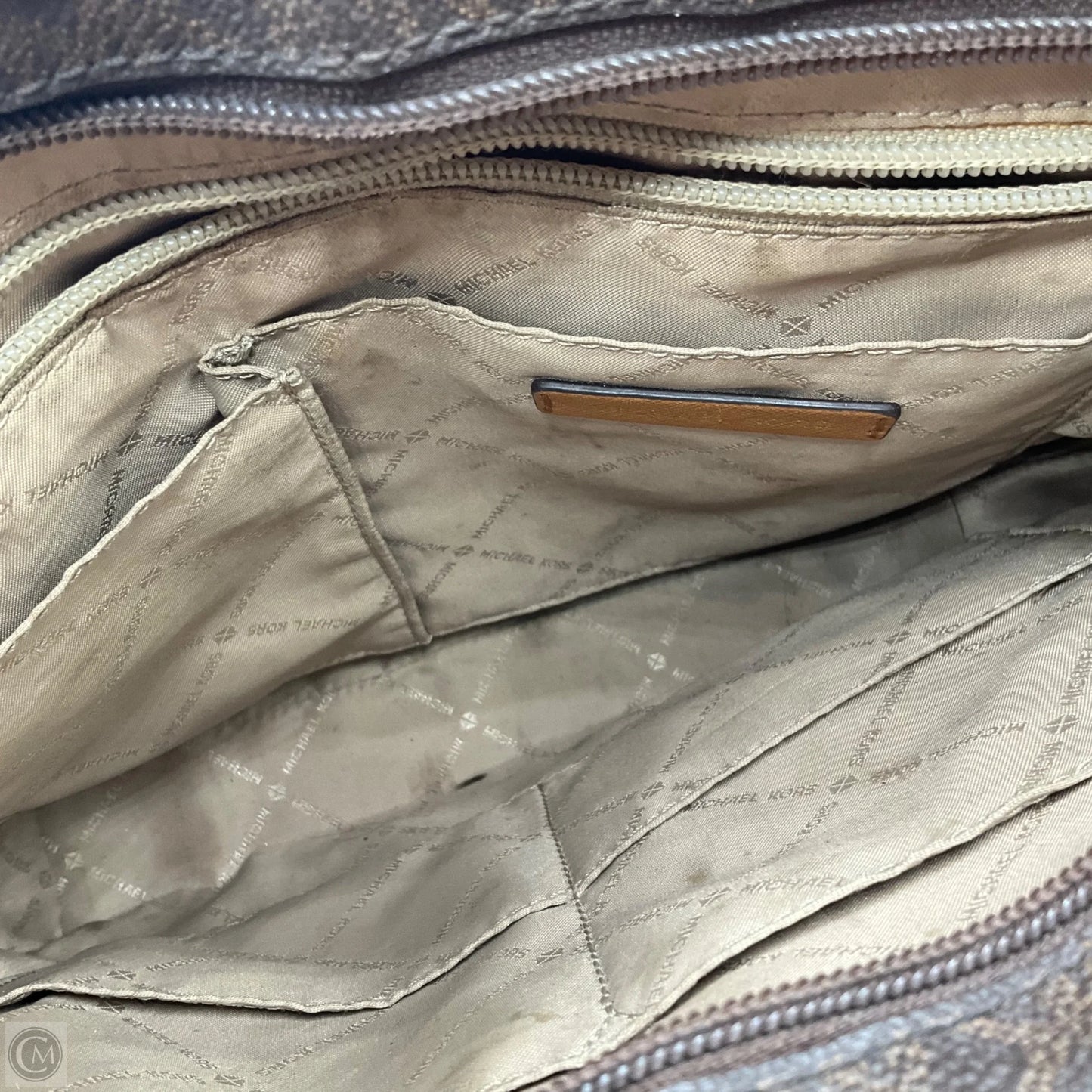 Crossbody Designer By Michael Kors, Size: Medium
