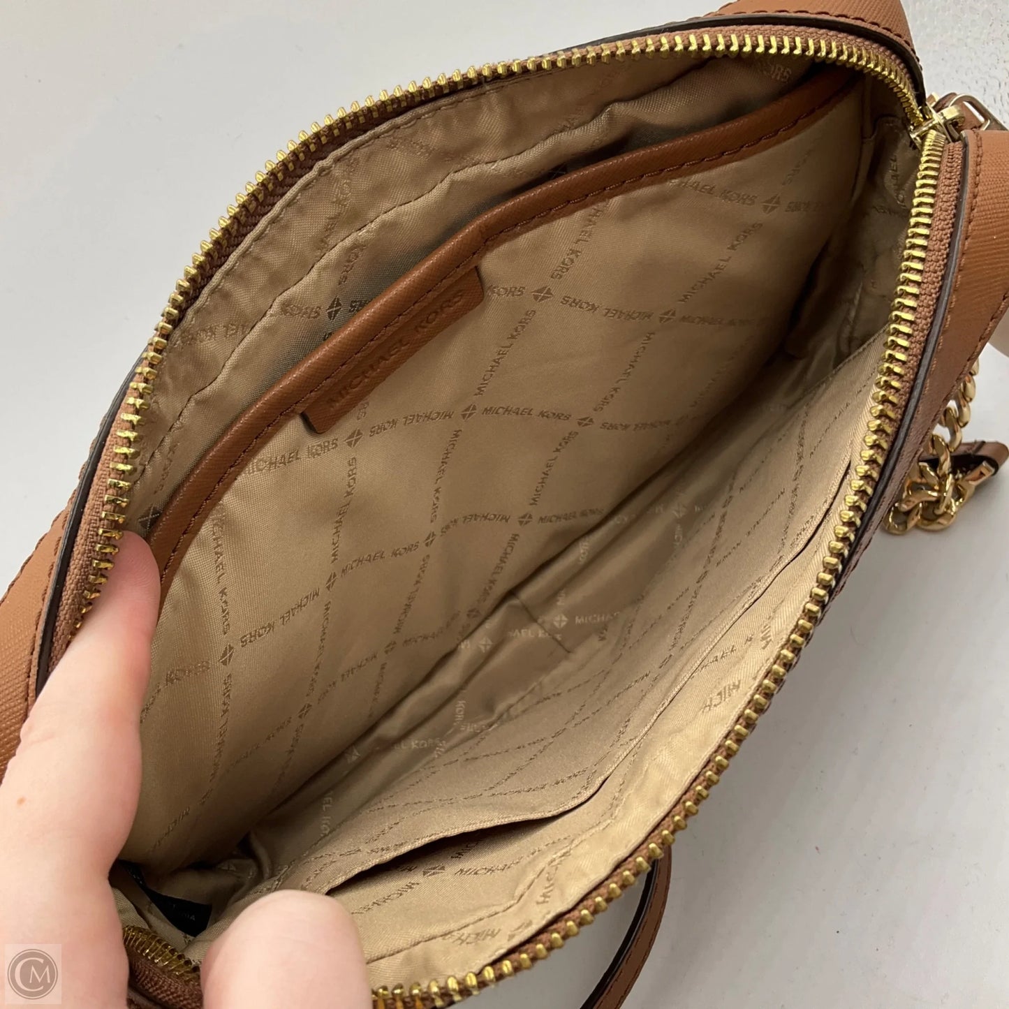 Crossbody Designer By Michael Kors, Size: Small