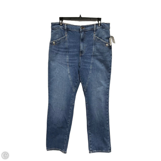 Jeans Straight By We The Free In Blue, Size: 12
