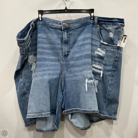 Shorts By Lane Bryant In Blue, Size: 3x