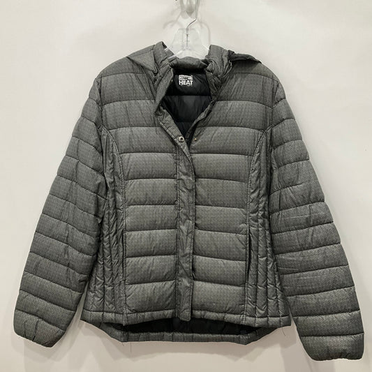 Coat Puffer & Quilted By 32 Degrees In Striped Pattern, Size: S