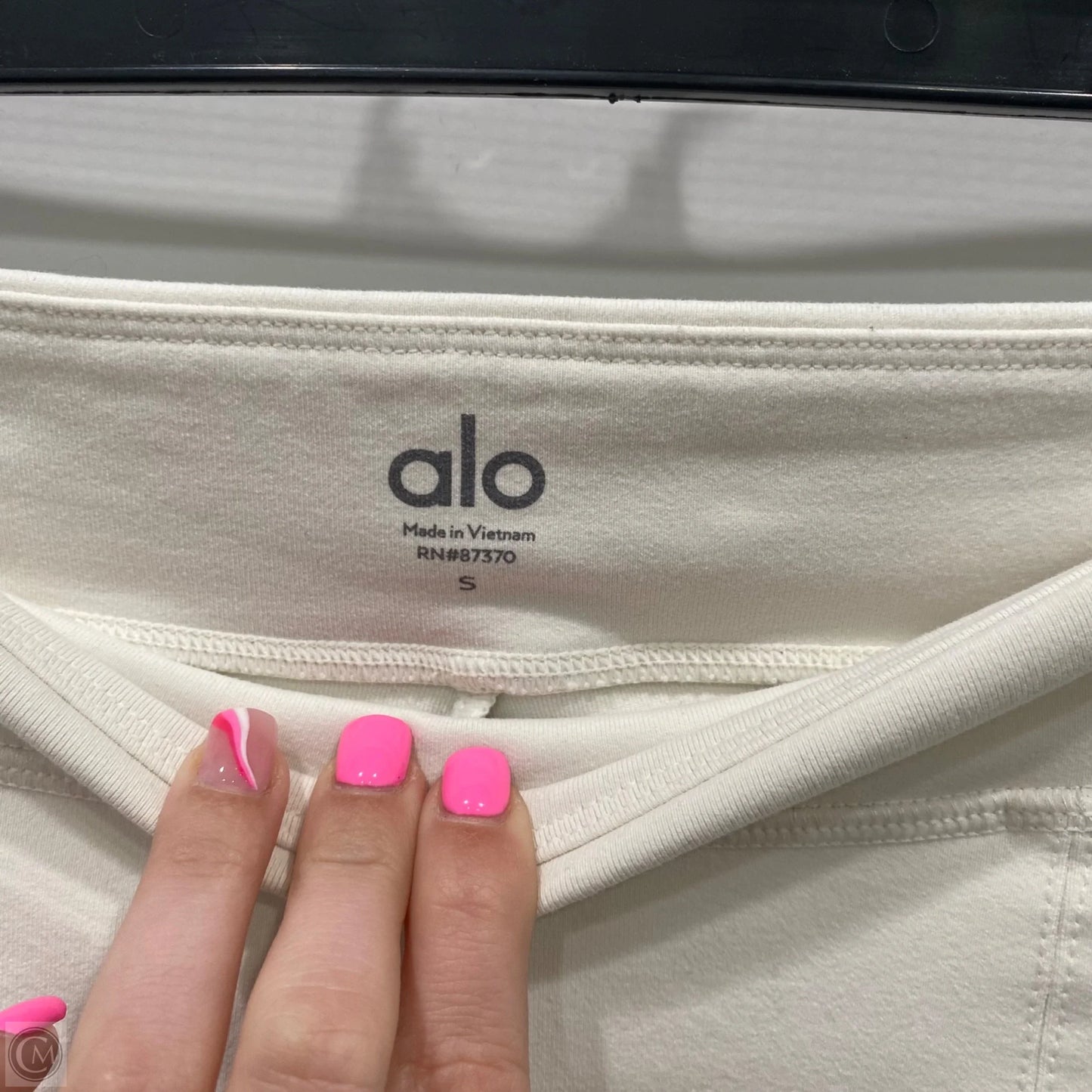 Athletic Pants By Alo In White, Size: S