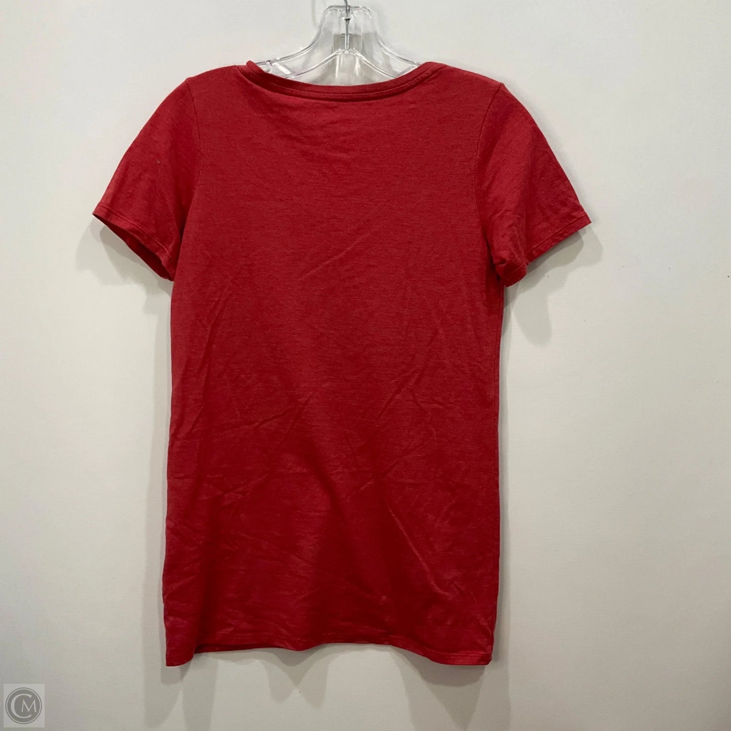 Top Long Sleeve By Nike Apparel In Red, Size: Xs