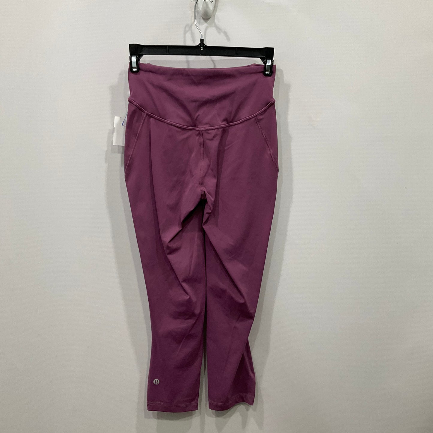 Athletic Leggings Capris By Lululemon In Purple, Size: 4