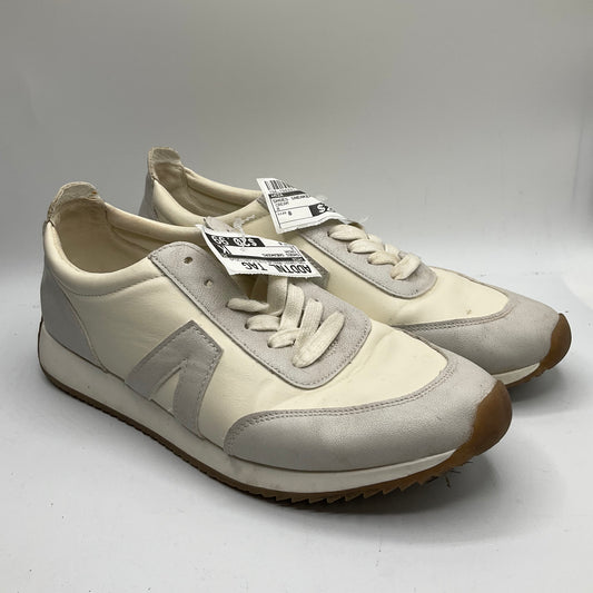 Shoes Sneakers By Mia In Cream, Size: 8