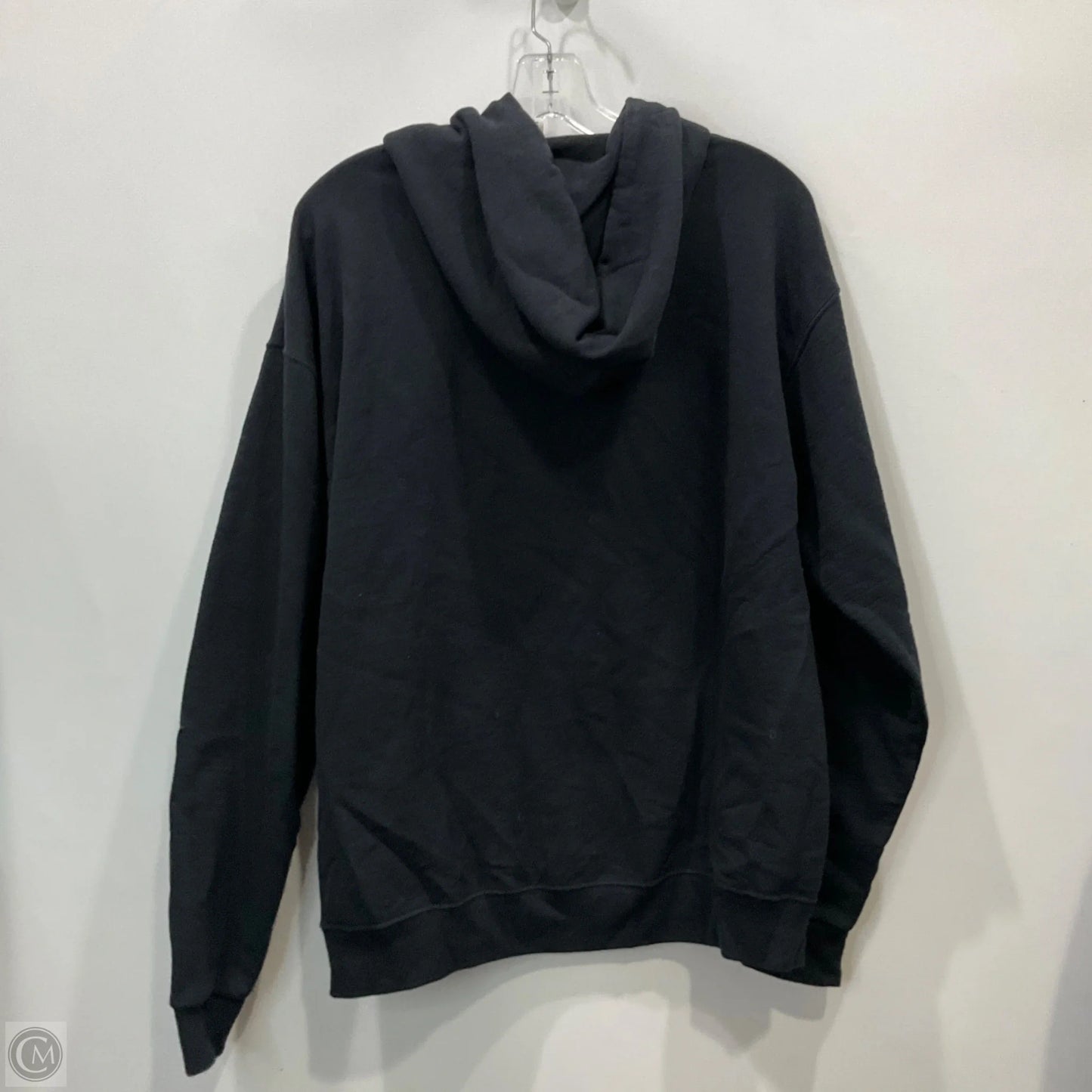 Sweatshirt Hoodie By Jerzees In Black, Size: L