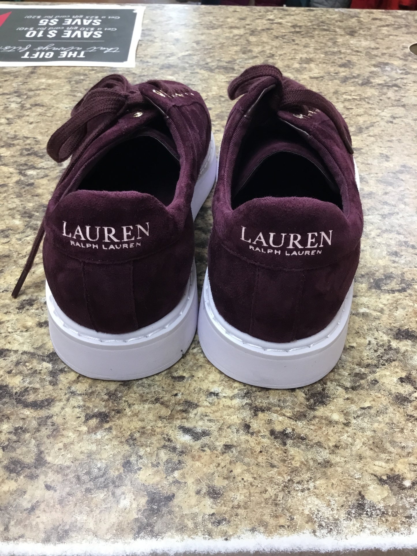 Shoes Sneakers By Ralph Lauren In Purple, Size: 9