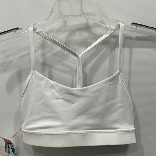 Athletic Bra By Lululemon In White, Size: 4