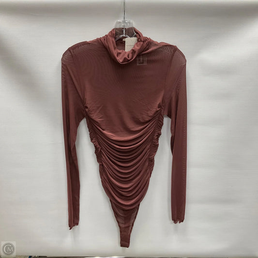 Bodysuit By Free People In Brown, Size: L