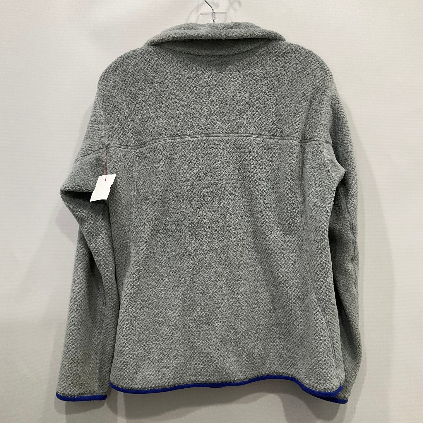 Sweatshirt Collar By Patagonia In Grey, Size: L