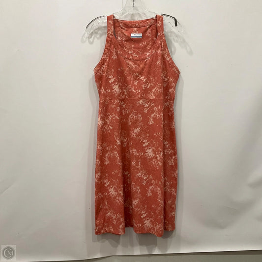 Dress Casual Midi By Columbia In Orange, Size: M