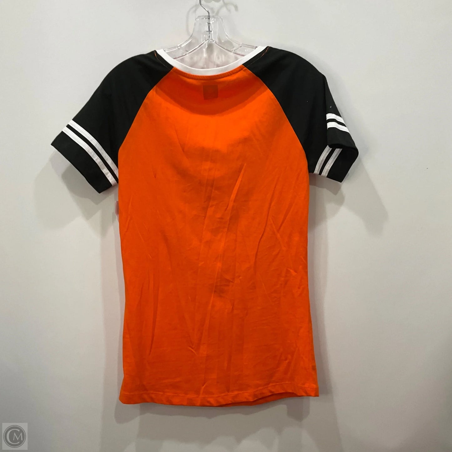 Top Short Sleeve By Nfl In Orange, Size: S