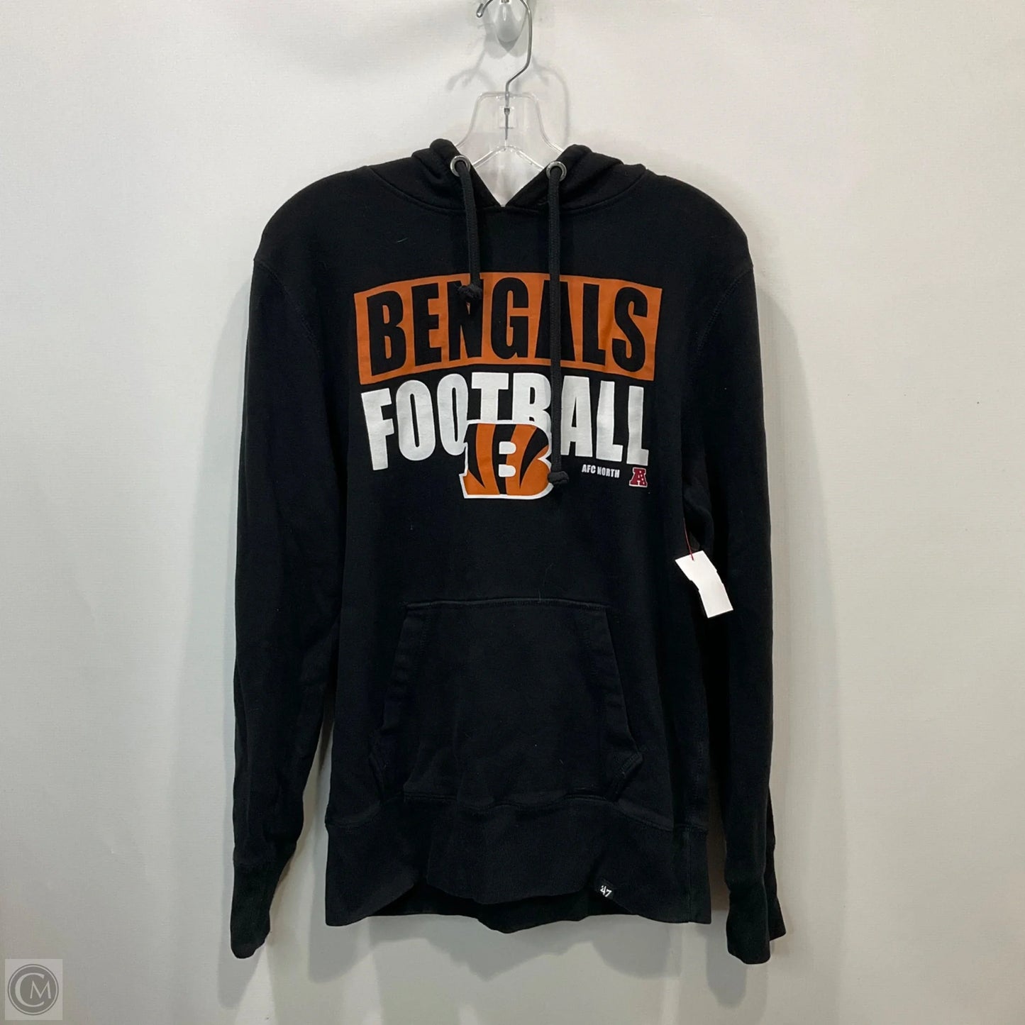 Sweatshirt Hoodie By Clothes Mentor In Black, Size: S