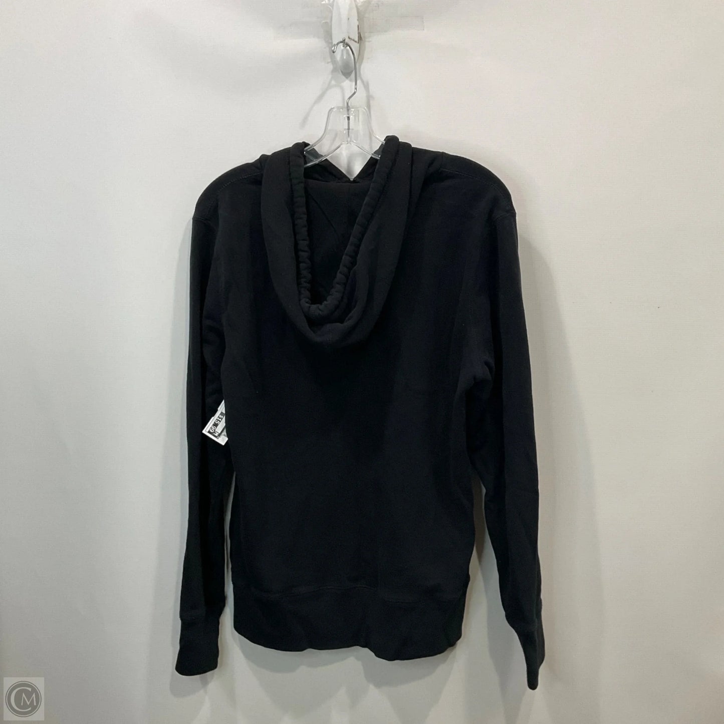 Sweatshirt Hoodie By Clothes Mentor In Black, Size: S