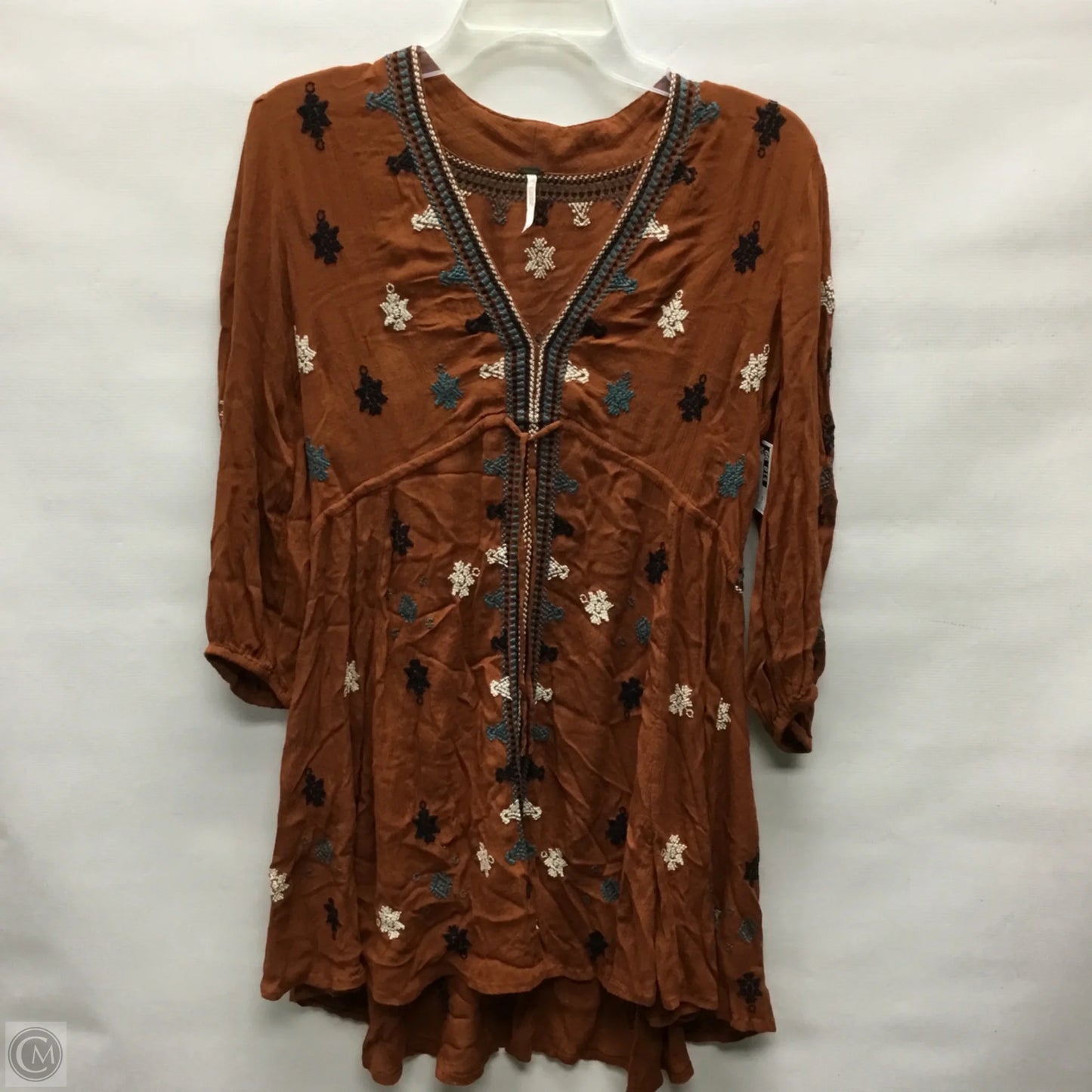 Dress Casual Maxi By Free People In Orange, Size: Xs