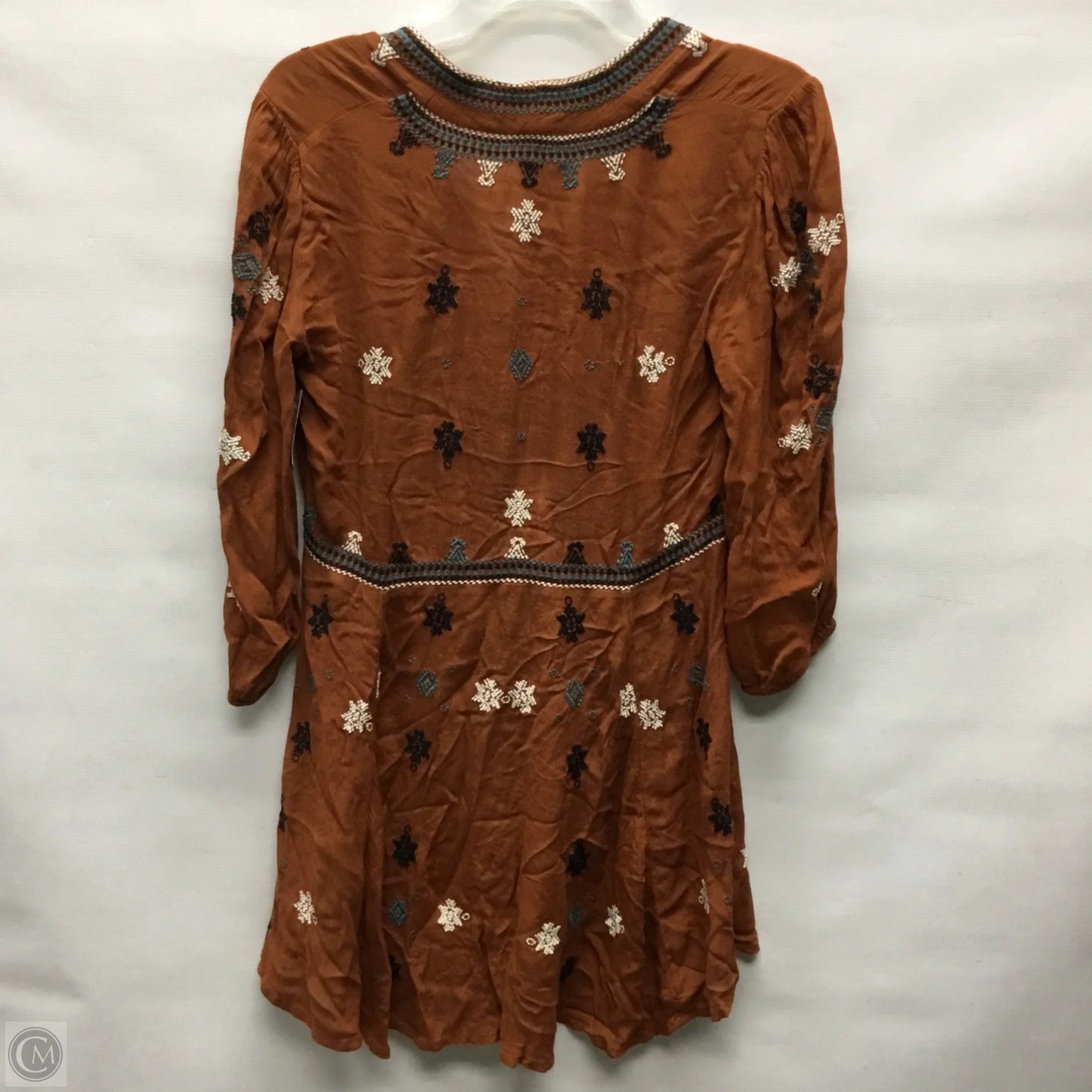 Dress Casual Maxi By Free People In Orange, Size: Xs