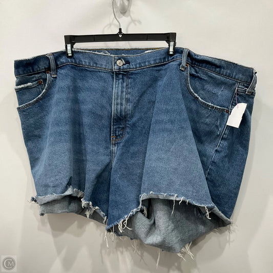 Shorts By Abercrombie And Fitch In Blue, Size: 24
