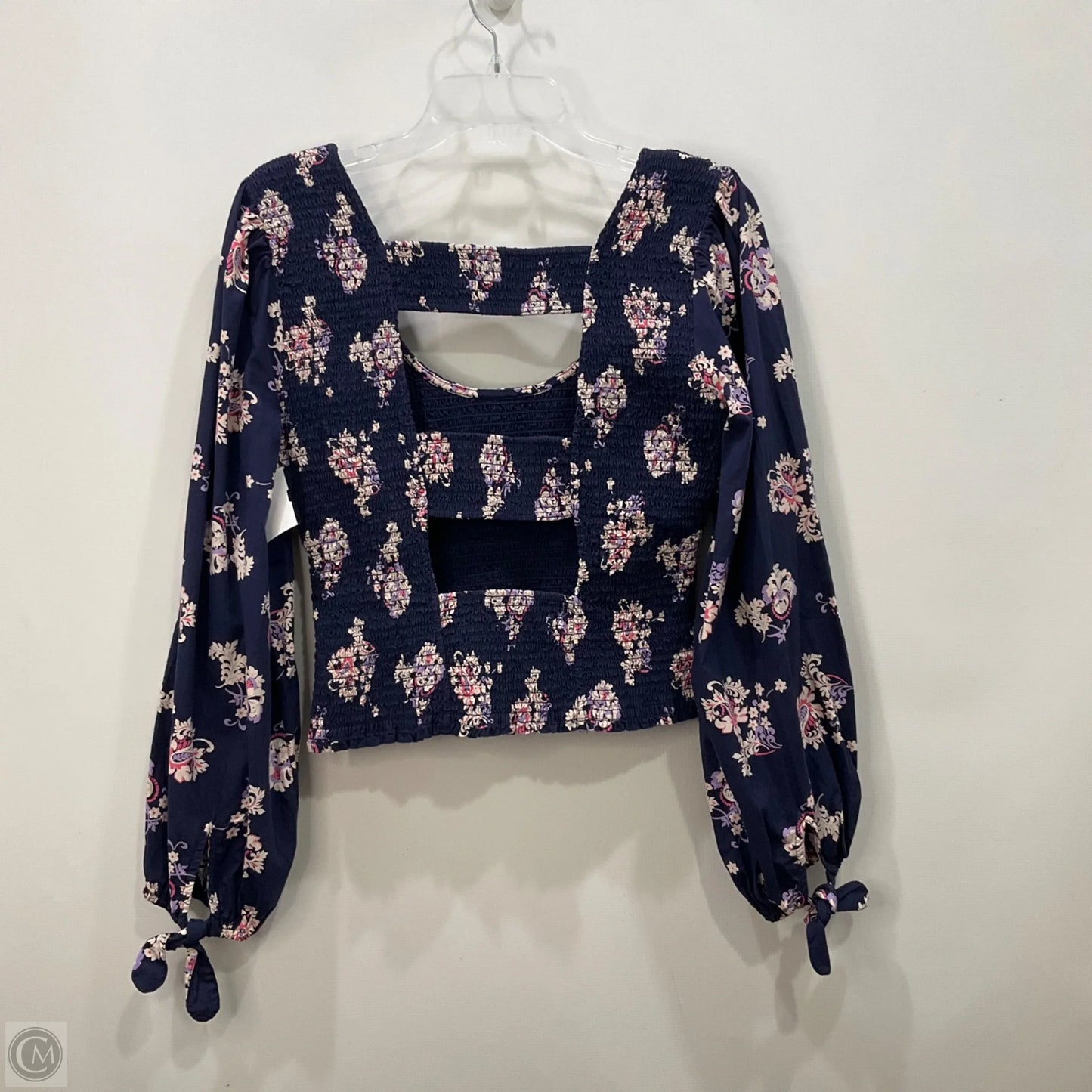 Top Long Sleeve By Anthropologie In Purple, Size: S