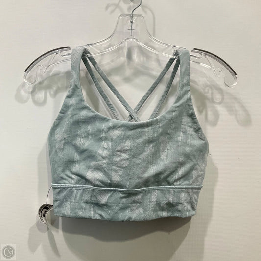Athletic Bra By Lululemon In Teal, Size: 8