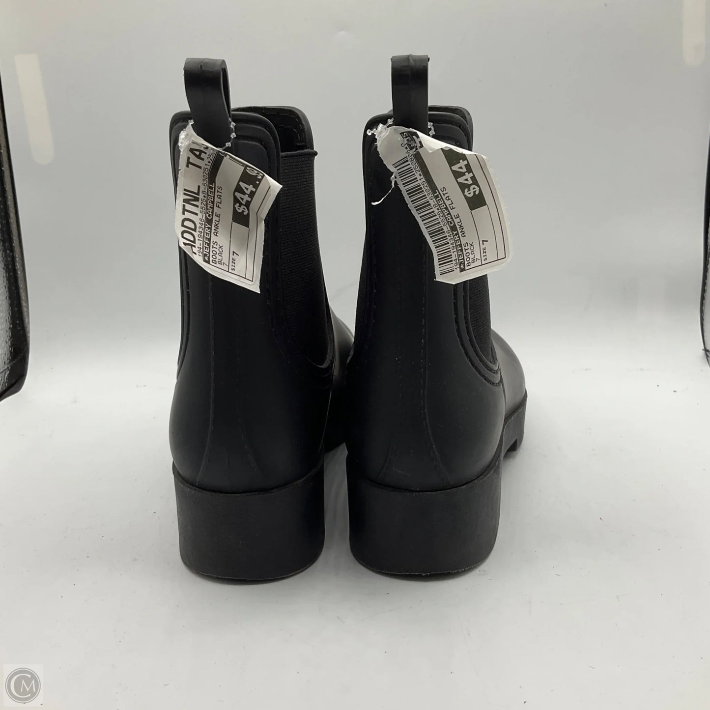 Boots Ankle Flats By Jeffery Campbell In Black, Size: 7