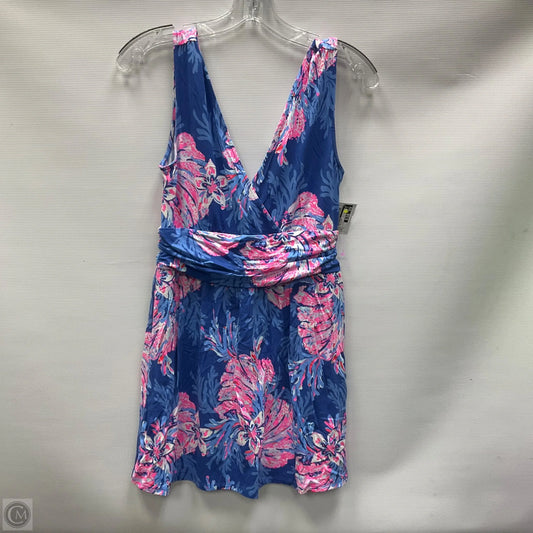 Dress Designer By Lilly Pulitzer In Floral Print, Size: S