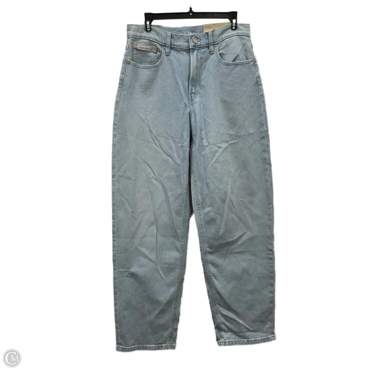 Jeans Straight By Calvin Klein In Blue, Size: 6