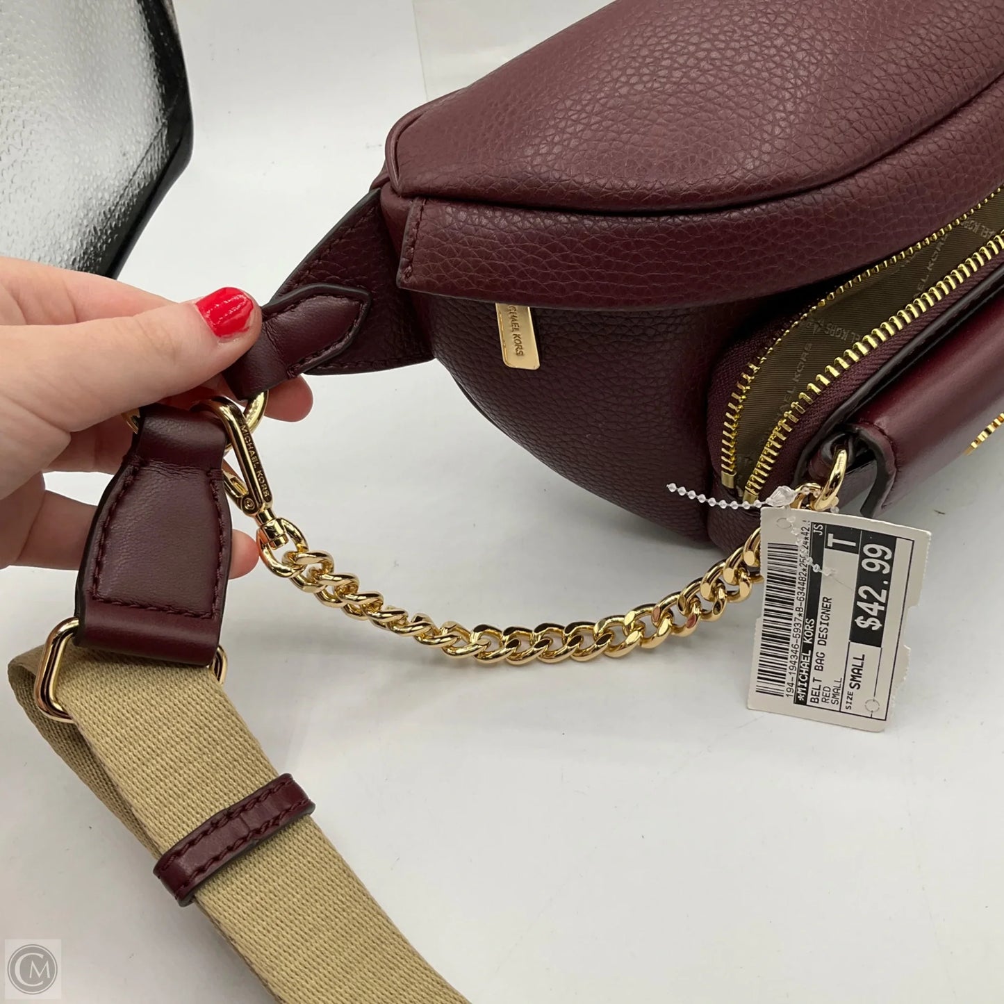 Belt Bag Designer By Michael Kors, Size: Small