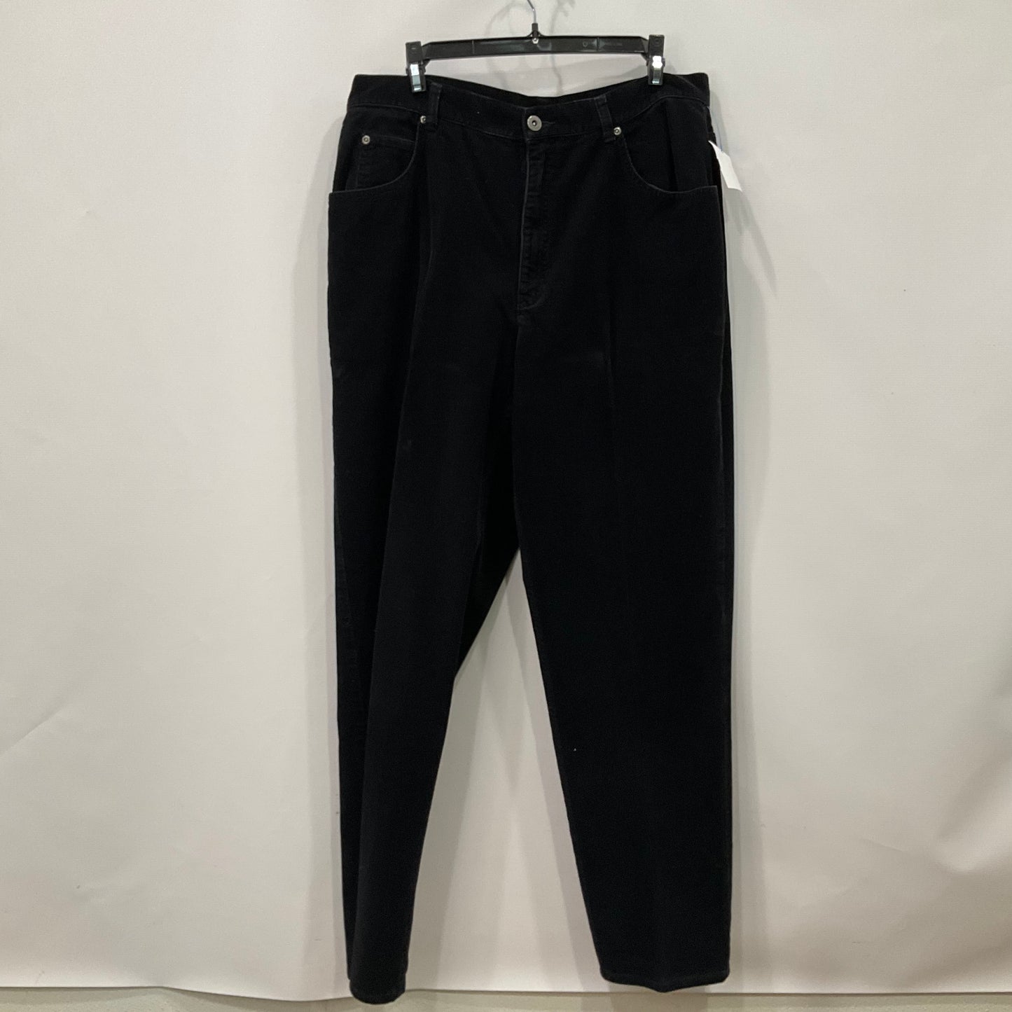 Pants Corduroy By Liz Claiborne In Black, Size: 16