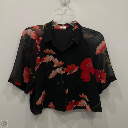 Top Short Sleeve By Wilfred In Floral Print, Size: S