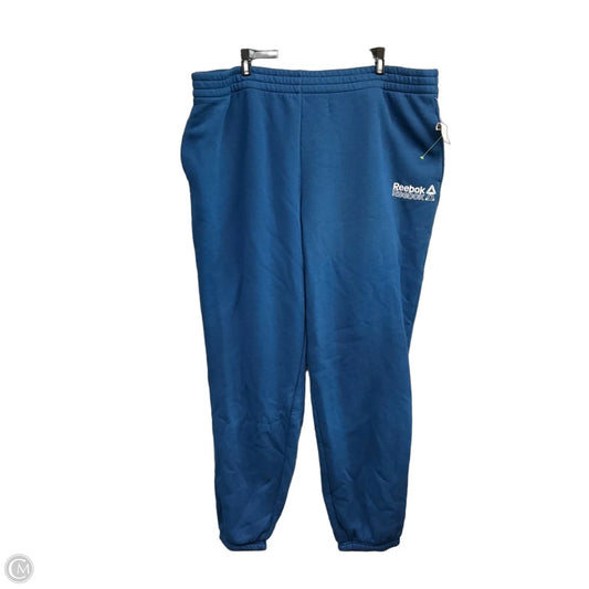Pants Lounge By Reebok In Blue, Size: 3x