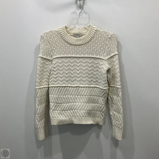 Sweater By Madewell In White, Size: Xs