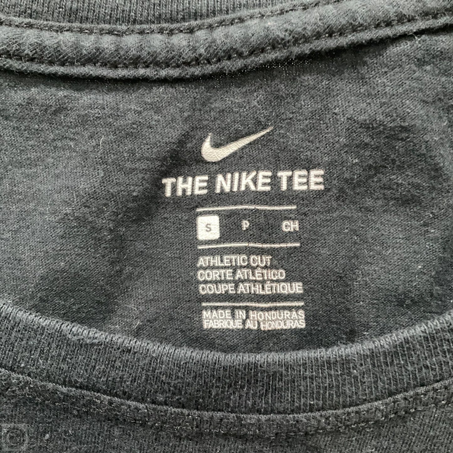 Top Short Sleeve By Nike In Black, Size: S