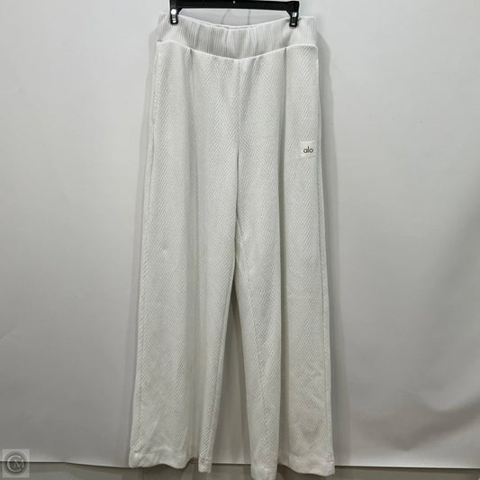 Athletic Pants By Alo In White, Size: M