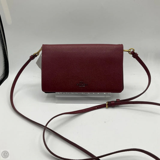 Crossbody Designer By Coach, Size: Small