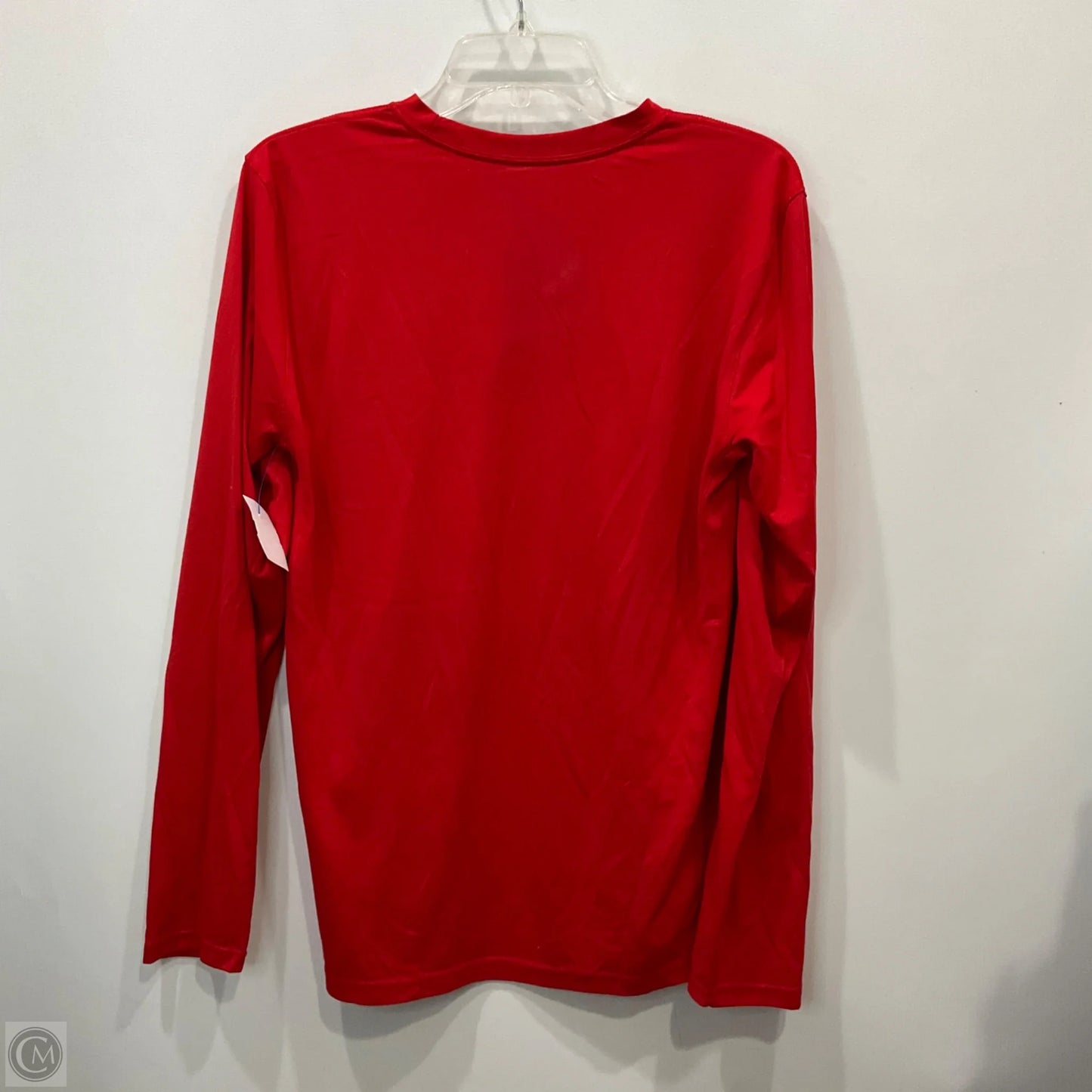Top Long Sleeve By Nike In Red, Size: S